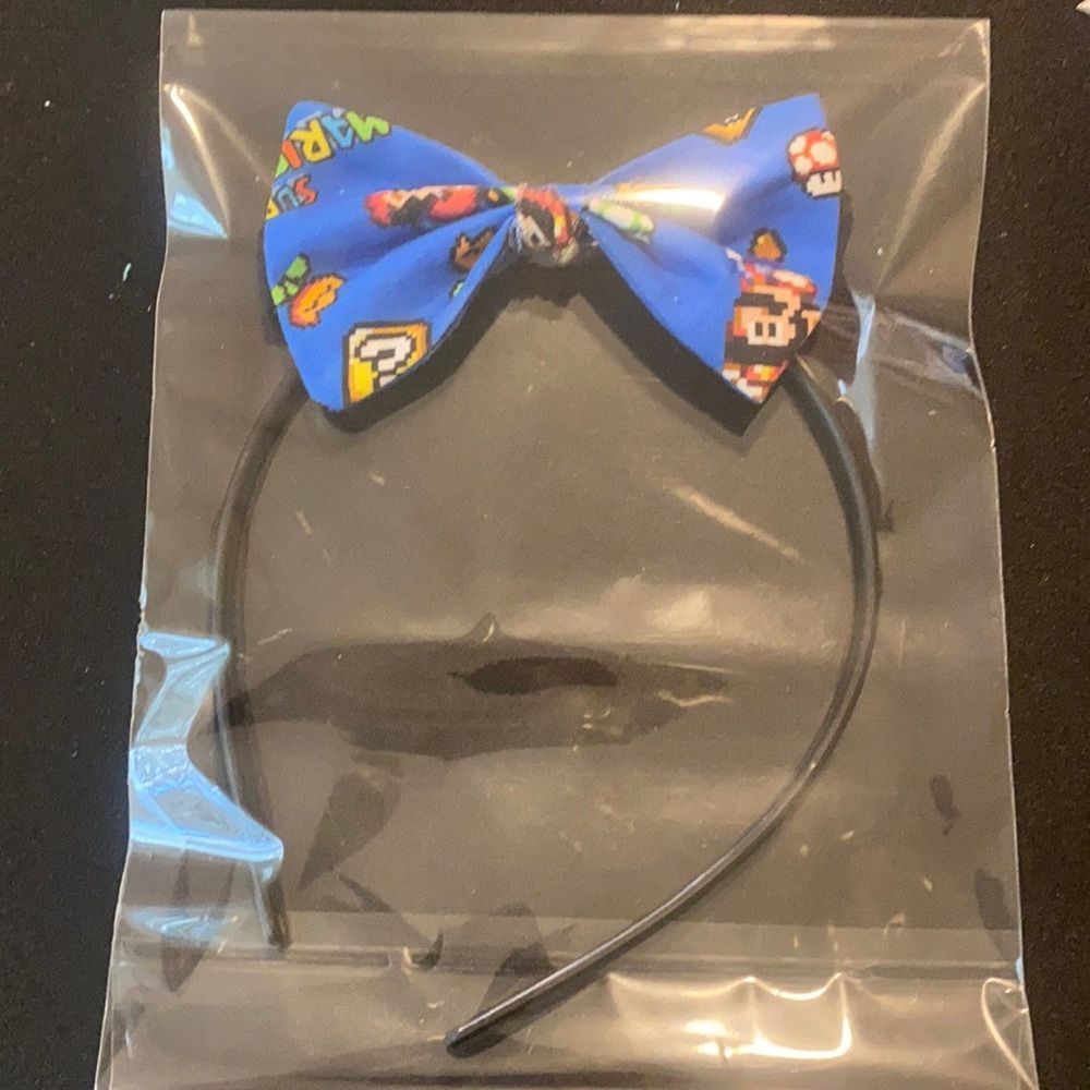 Mario Bow Hair Accessories
